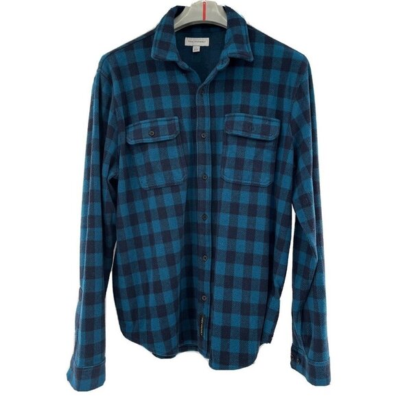Assembly Other - Free Assembly Fleece Plaid Shirt Men's Large Green